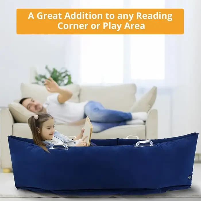 OTAUTAU-Chaise longue gonflable, pouf confortable, canapé-lit, fauteuil inclinable, canapé paresseux, siège d'angle, meubles SF113, 4 pieds