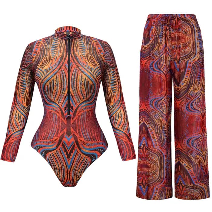 Maillot de bain une pièce en maille