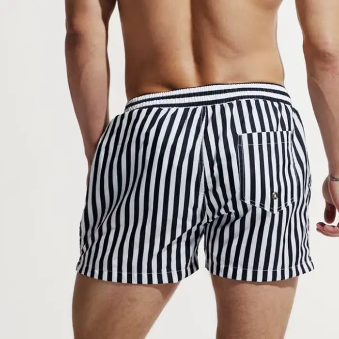 Desmiit Swimwear Short de bain pour homme avec doublure en maille