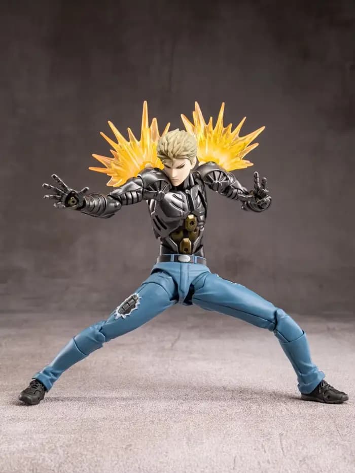 Nouvelles figurines d'action anime Ko Genos, Kaiyodo Revoltech Yamaguchi One Punch Man, figurine articulée, modèle de statue, jouets, cadeaux