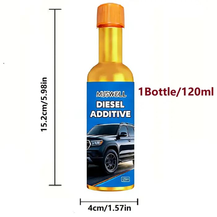 Additif Diesel : Maximise la puissance, augmente le Cétane, économie de carburant, réduit la fumée noire et les émissions, anti-douillement.
