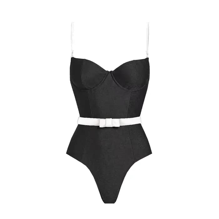 Lot de 2 maillots de bain une pièce imprimés pour femme