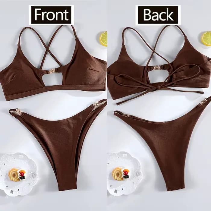 Rinabe noir Bikinis pour femmes Push Up Sexy maillots de bain maillot