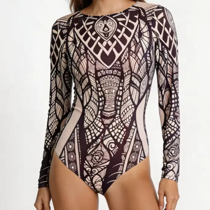 Nouveau maillot de bain une pièce pour femme
