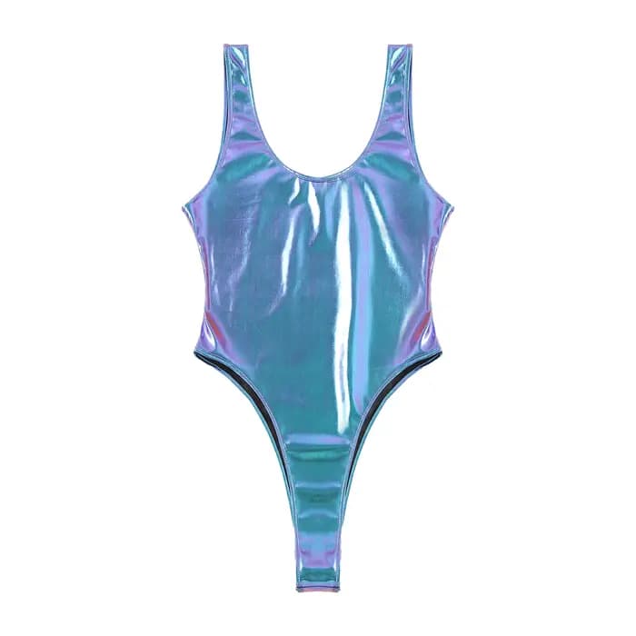 Maillot de bain brillant pour femmes