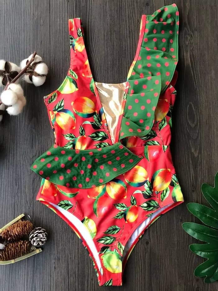 RUOTONGSEPT 2023 femmes maillot de bain à bretelles