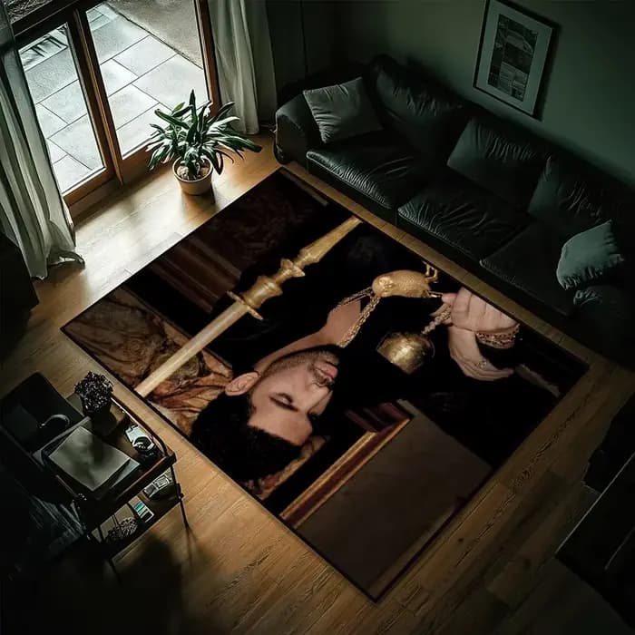 Petit rappeur chevet le Drake cuisine bain salon pour toute la maison chambre tapis de sol paillasson chiens grand tapis décoration
