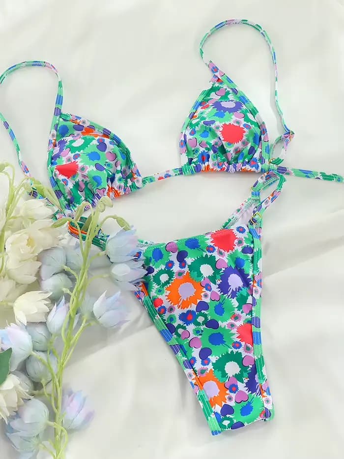 Maillot de bain imprimé extrême pour femmes