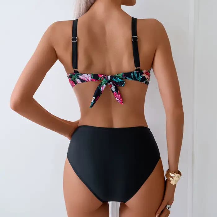 Maillot de bain Vintage imprimé pour femmes