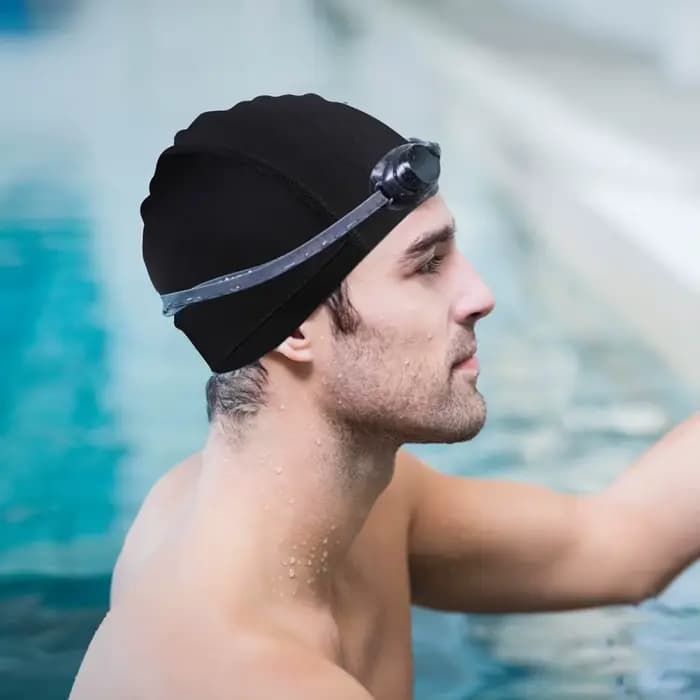 Bonnet de bain doux et Flexible pour adultes