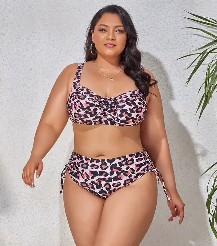 Maillot de bain deux pièces grande taille