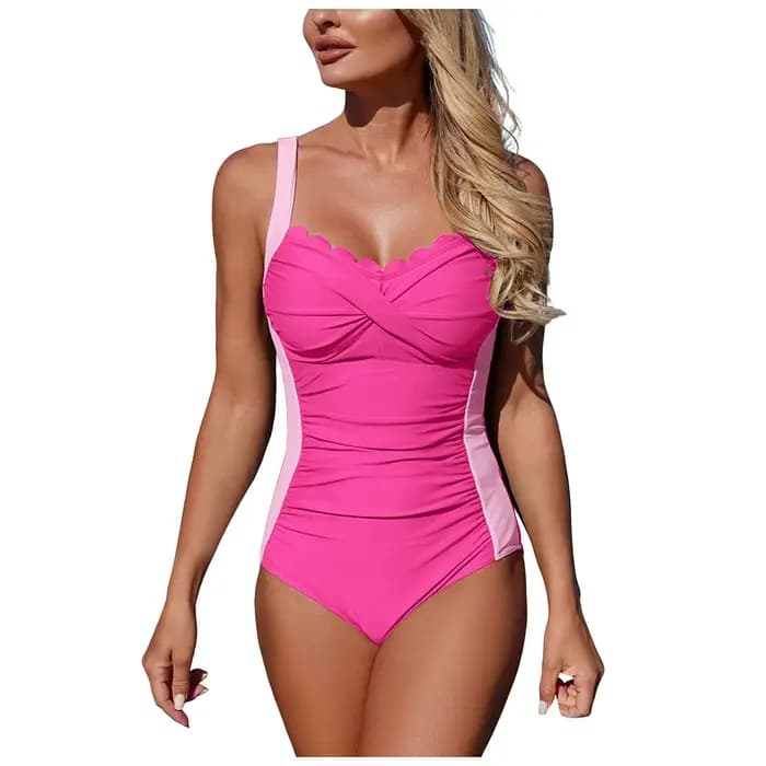 Maillot de bain une pièce pour femmes et jeunes filles