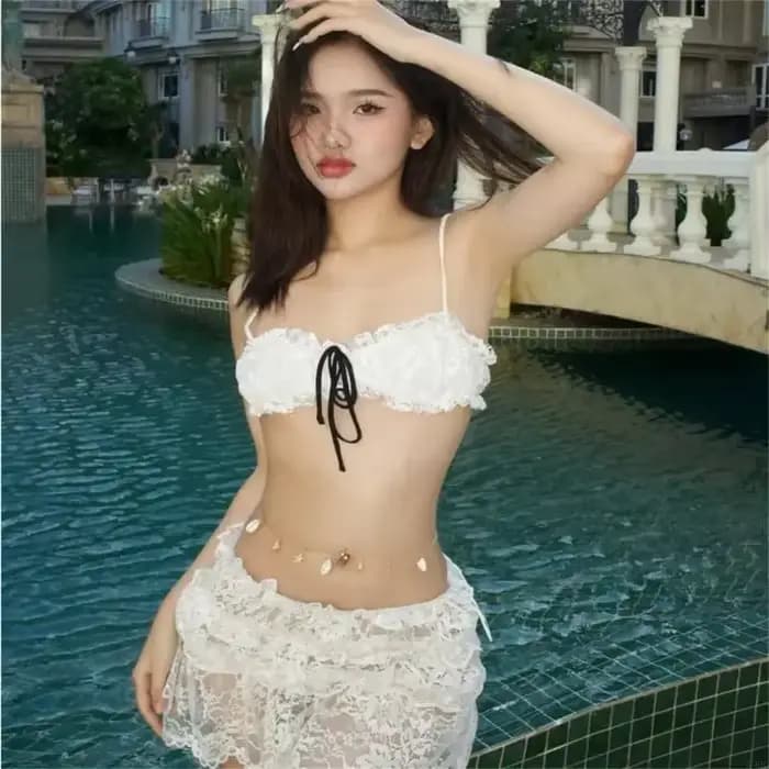Maillot bain 3 pièces pour femmes