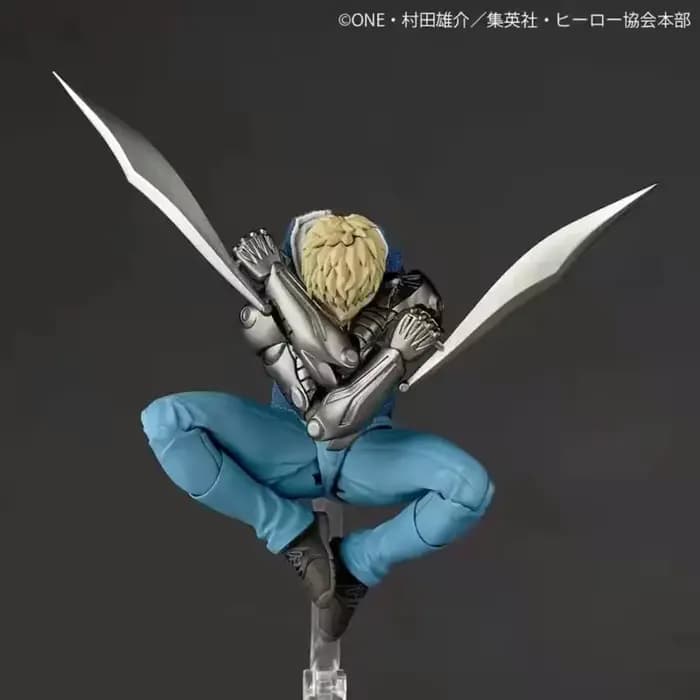 Nouvelles figurines d'action anime Ko Genos, Kaiyodo Revoltech Yamaguchi One Punch Man, figurine articulée, modèle de statue, jouets, cadeaux