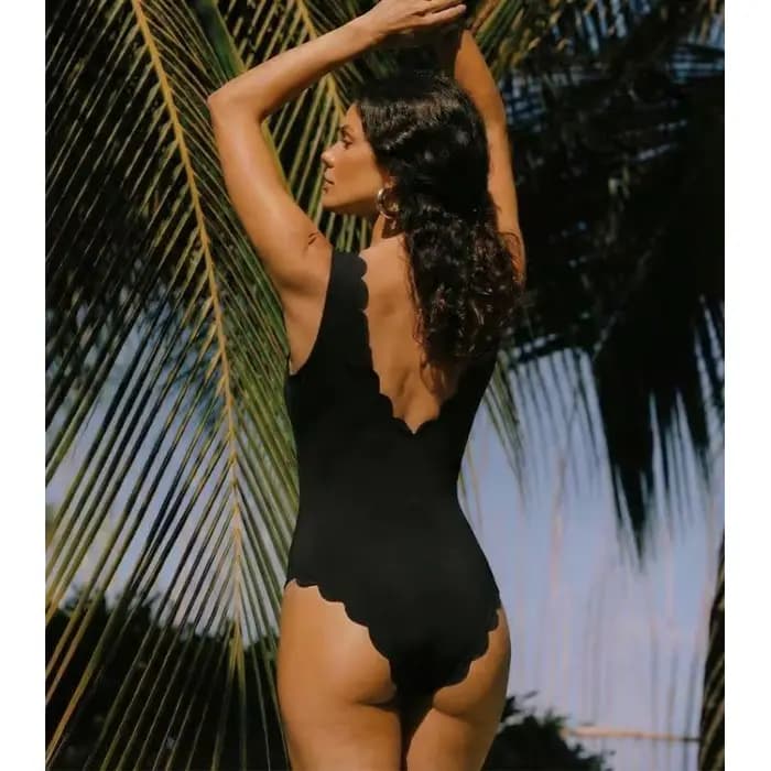 Maillot de bain sexy pour femme 2026 Flaxmaker – Ensemble élégant d'été avec décolleté plongeant