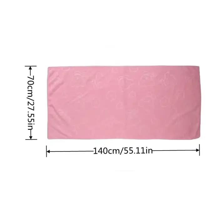 Une paire de serviettes de bain