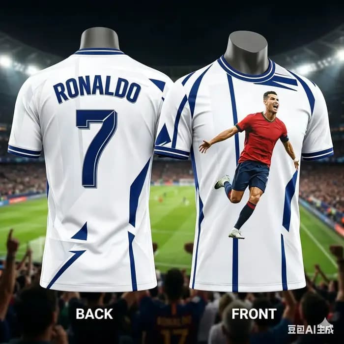 Maillot de foot pour homme Ronaldo # Maillot de football édition spéciale 7 pour hommes, femmes et enfants, maillot de football commémoratif, vêtements de sport à séchage rapide