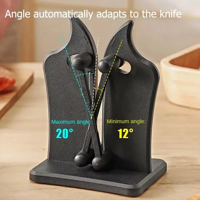 Affûteur de couteaux, outil d'affûtage de cuisine, affûtage facile et sûr, couteau de Chef de cuisine, couteau damas, outils de cuisine, fournitures de cuisine