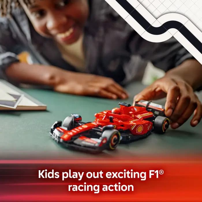 LEGO Speed Champions Ferrari SF-24 F1 voiture de course jouets ensembles de construction formule 1 Ferrari F1 modèle Kits de voiture cadeau pour les Fans cadeau 77242