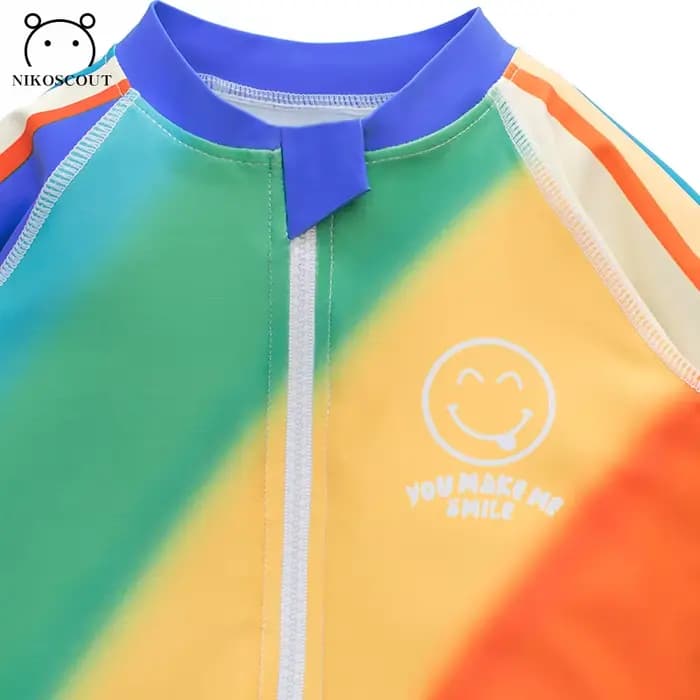 Maillot de bain à manches longues pour enfants