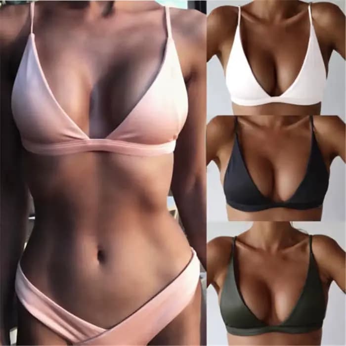 Maillot de bain rétro brésilien pour femmes