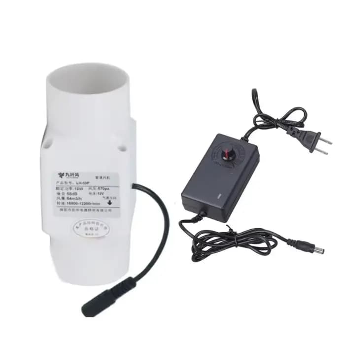 Ventilateur d tuyau Ventilation, 50mm, 110/220V, pour salle bain, cuisine, livraison directe