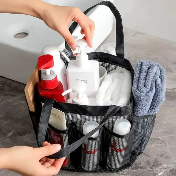 Sac de Douche Portable en Maille