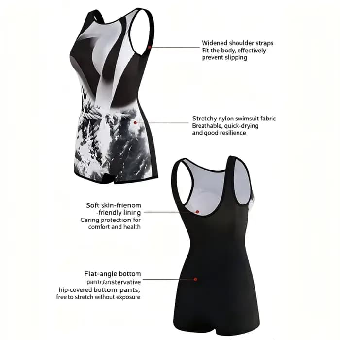 Maillot de bain une pièce sport pour femme