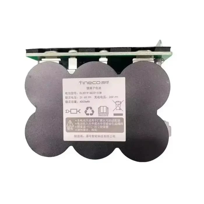 Batterie Li-ion rechargeable 21,6 V 6000 mAh nouvellement améliorée pour le nettoyeur vapeur Tineco FLOOR ONE 2.0 S5 PRO 2 S5 Smart S5