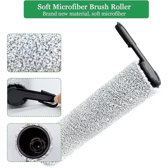 A19F-4X pour aspirateur sec et humide Tineco Floor One Stretch S6, pièces de rechange, rouleaux de brosse + filtres Hepa