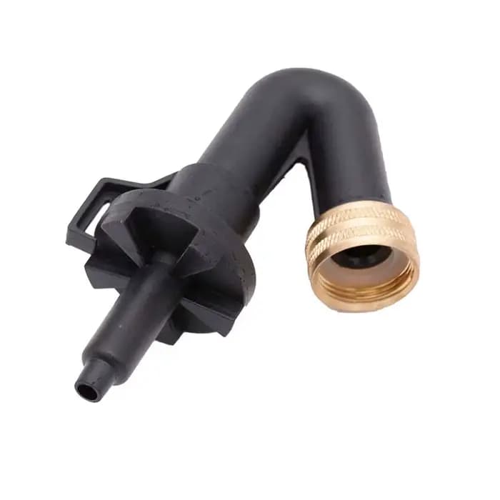 Lave-bouteille à simple souffle pour brassage à domicile, équipement de livres de bière et de vin, rinceuse avec adaptateur de cuisine