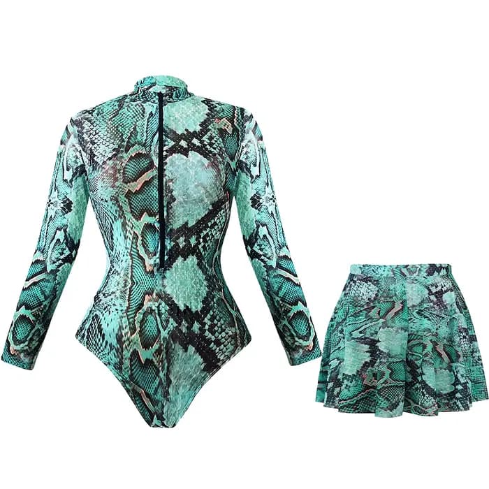Maillot de bain une pièce en maille
