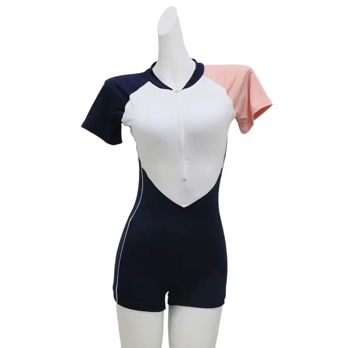 Nouveau Maillot de Bain Une Pièce Sportif à Angle Plat pour Femme 2026