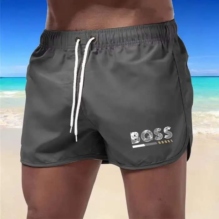 Shorts de plage essentiels pour hommes, pour les vacances et les loisirs, l'exercice quotidien estival, la salle de sport, le fitness, la boxe, la course à pied, le cyclisme