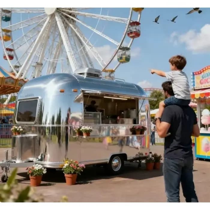 Camion à glace Tacos mexicain personnalisé, à vendre, remorque de nourriture pour hamburgers, parc aquatique d'attractions, véhicule Mobile de restauration