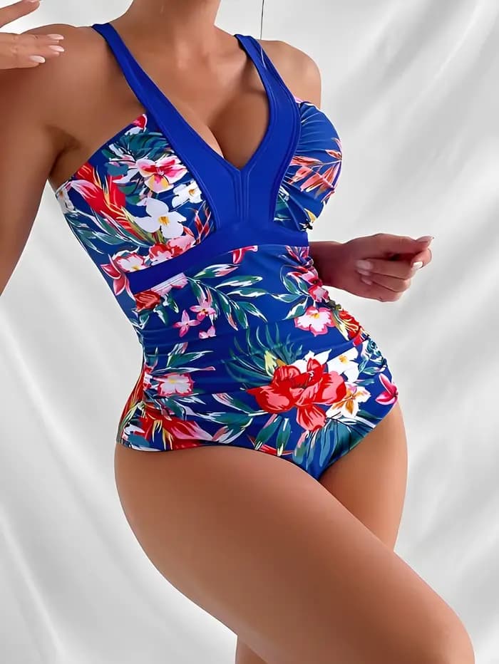 Maillot de bain une pièce à bretelles 2026