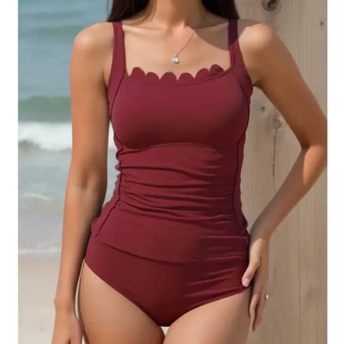 Maillots de bain d'été Tankini ensemble maillot