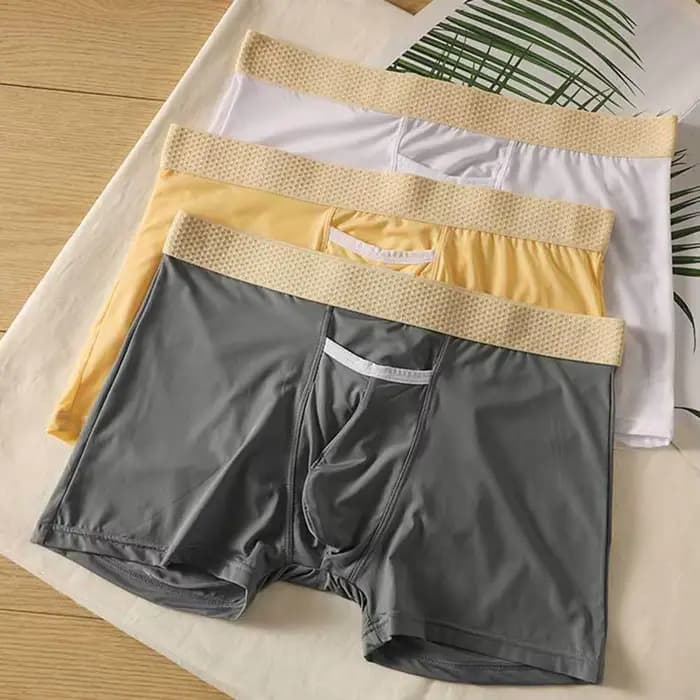Lingerie pour hommes, slips de couleur assortie, sous-vêtements respirants, caleçons extensibles, culottes sexy, boxershort, knickers