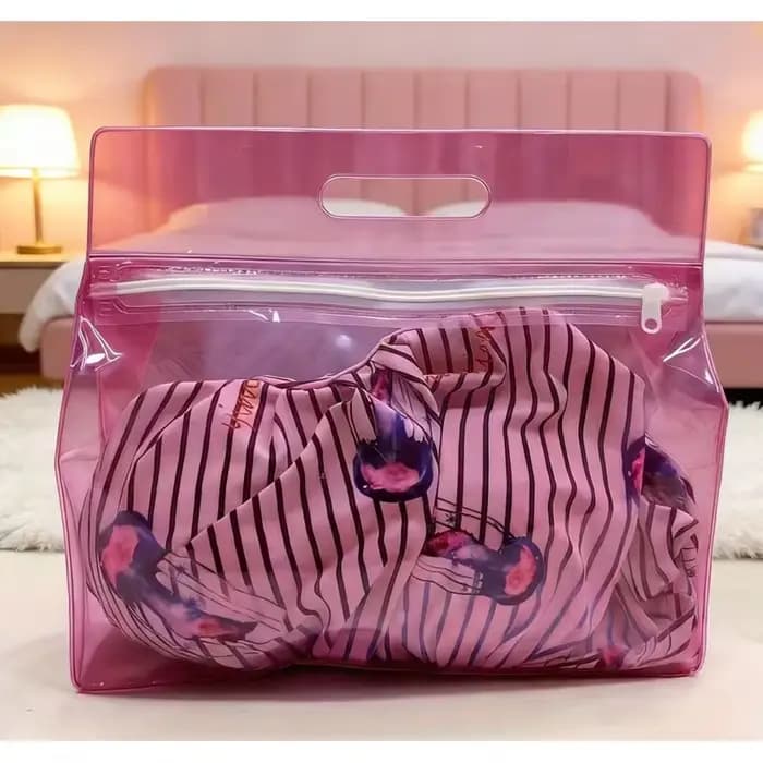 Sac de natation 3 pièces en EVA : Sacs de rangement séparés pour articles secs et humides