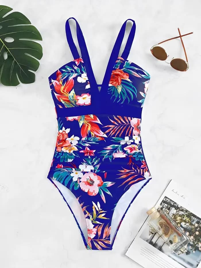 Maillot de bain une pièce à bretelles 2026