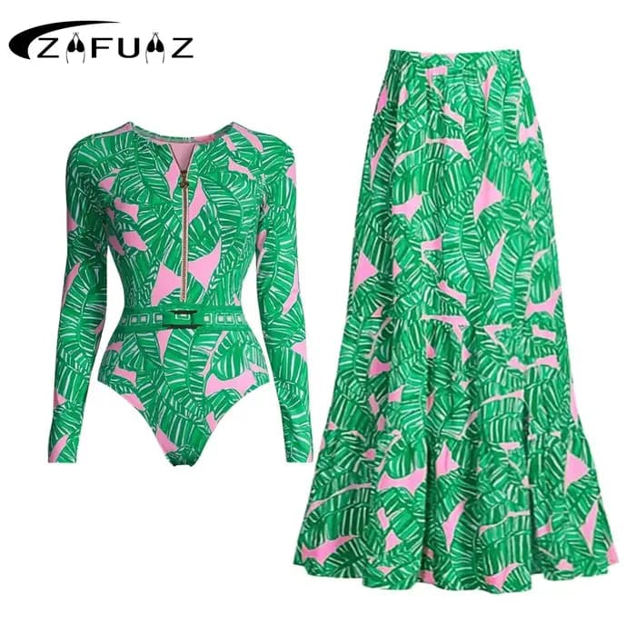 Maillot de bain une pièce avec couverture