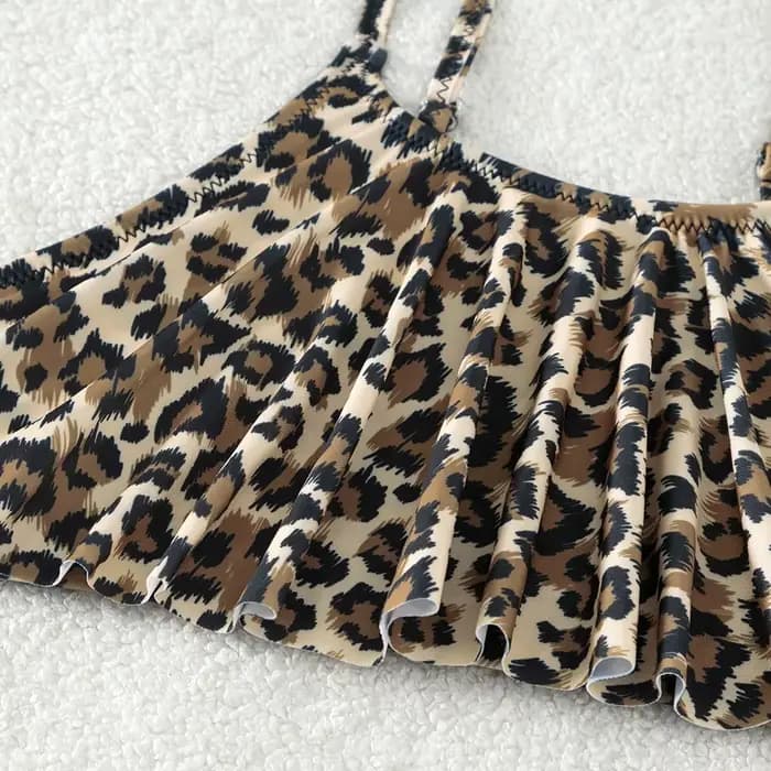 Maillot de bain deux pièces pour enfants de 5 à 14 ans
