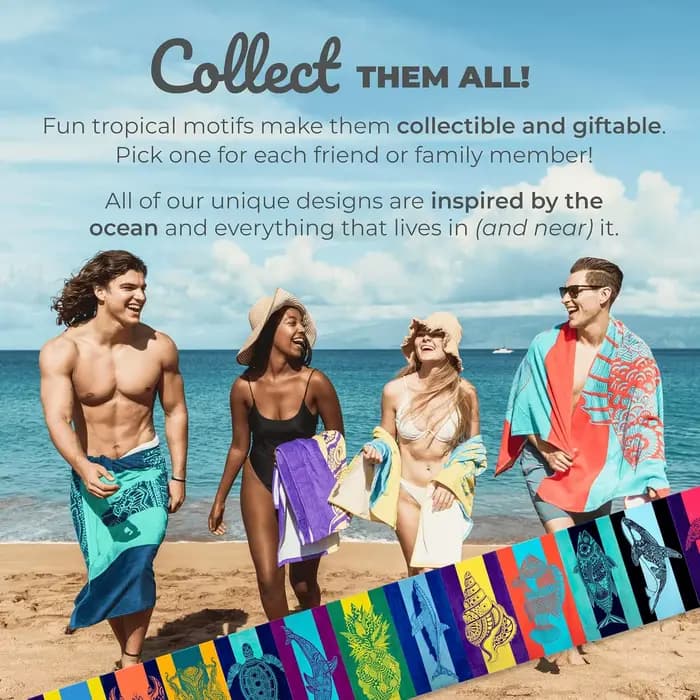 Serviette de plage dauphin