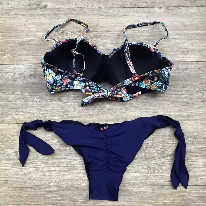 Maillot de bain sexy à imprimé floral pour femme