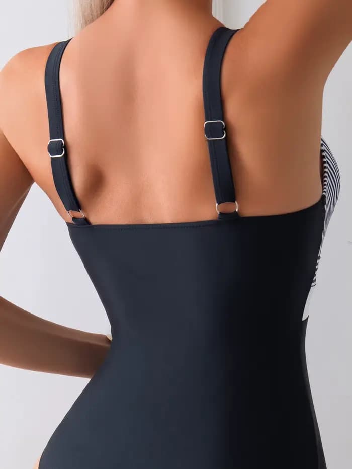 Vintage une pièce maillot de bain Sexy imprimé maillot de bain pour femmes été maillot de bain Monokini maillots de bain Boho dames maillots de bain
