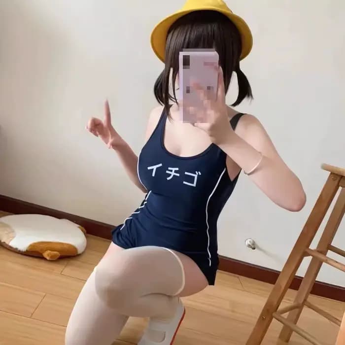 Lolita Anime Cosplay école maillot de bain bleu foncé Sukumizu maillots de bain pour mignon japonais étudiant fille marin maillots de bain maillot de bain