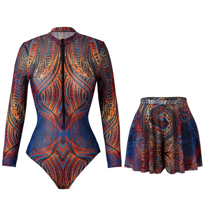 Maillot de bain une pièce en maille