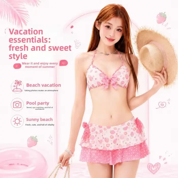 Maillot de bain deux pièces pour femme
