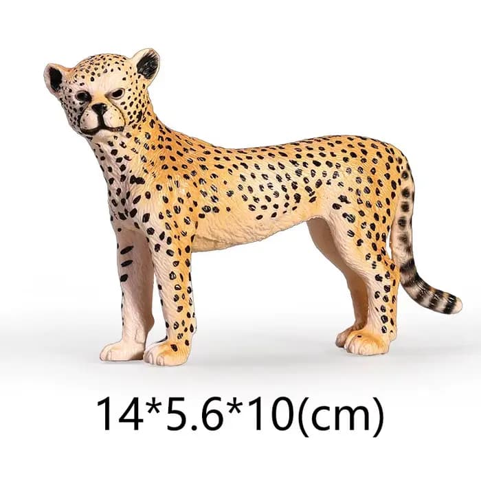 Nouveau Animal sauvage Zoo tigre kangourou éléphant serpent ours cerf Koala écureuil modèle Figurine Collecta jouet figurines cadeau pour les enfants