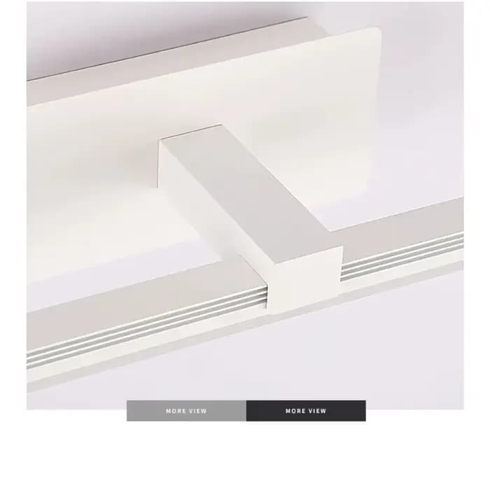 COOINJOY Lampe LED pour miroir de salle de bain 40CM, lumière de maquillage, lumière blanche chaude, éclairage moderne pour miroir de salle de bain, AC90-260V